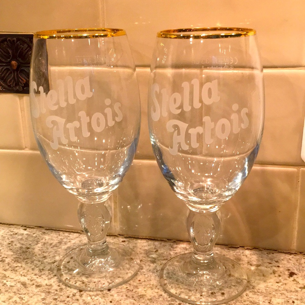 Stella Artois Echted Beer Chalices
